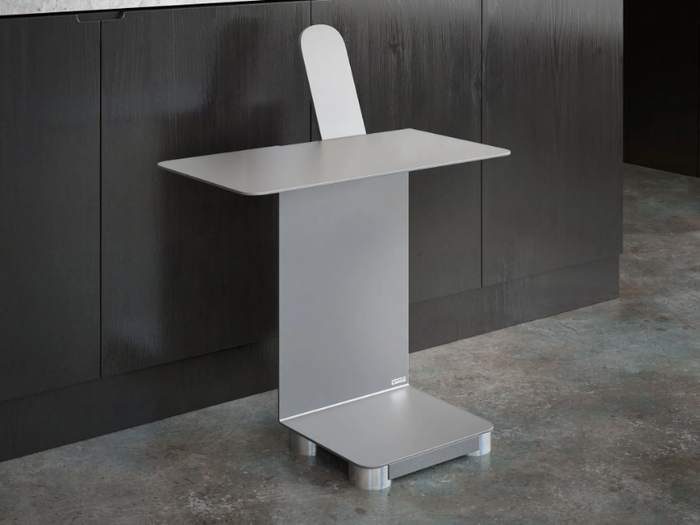 ART565 - Rectangular steel side table _ Wissmann raumobjekte